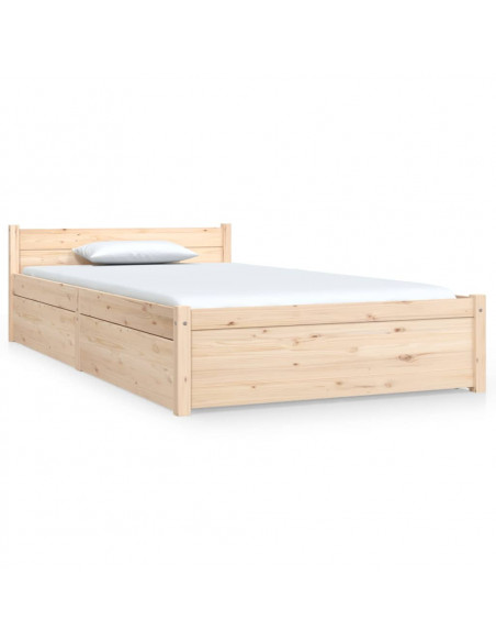 Giroletto con Cassetti 90x190 cm Single