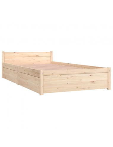 Giroletto con Cassetti 90x190 cm Single