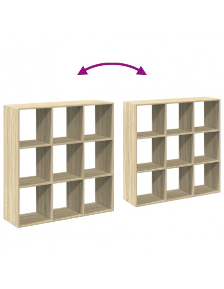 Libreria Divisorio Rovere Sonoma 102x29x103,5 cm in Truciolato