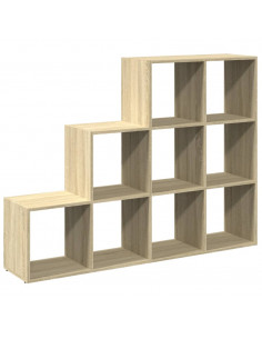 Libreria 4 Ripiani Rovere Sonoma 137,5x29x103,5 cm Truciolato 2