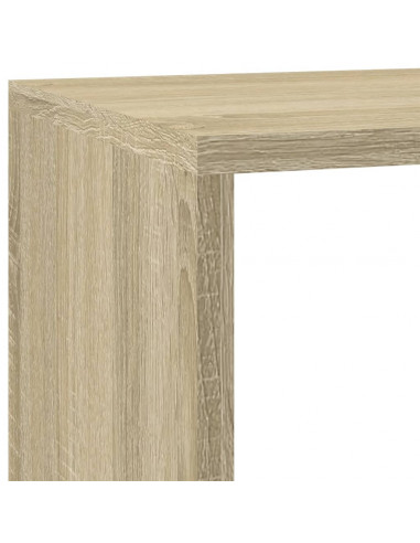 Libreria 4 Ripiani Rovere Sonoma 137,5x29x103,5 cm Truciolato