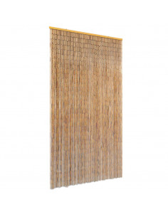 Tenda Antimosche per Porte in Bambù 100x220 cm 2