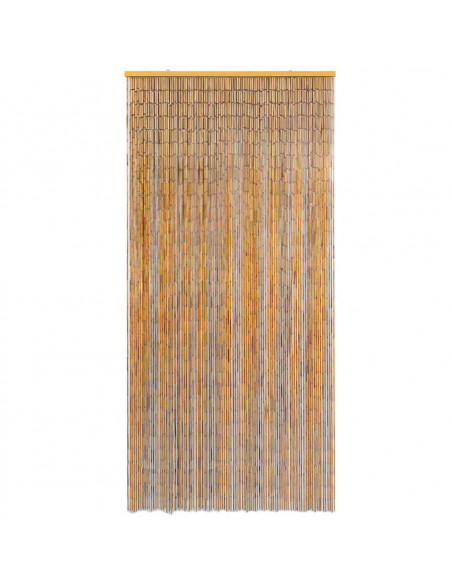 Tenda Antimosche per Porte in Bambù 100x220 cm