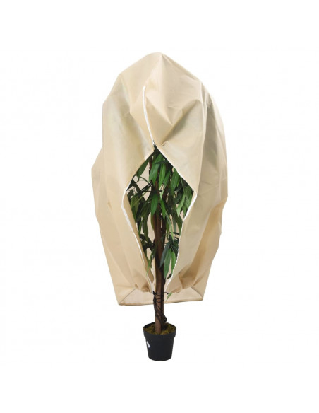 Coperture con Cerniera per Piante 4pz 70 g/m² 1x1,55 m