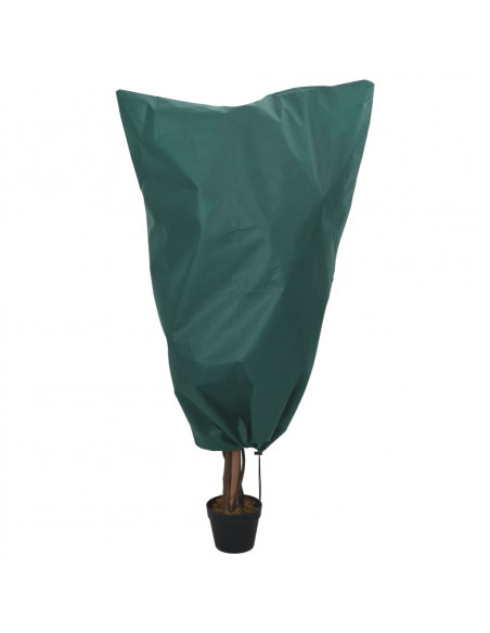Coperture con Coulisse per Piante 8pz 70 g/m² 0,8x0,8 m
