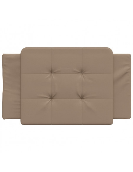 Cuscino Testiera Cappuccino 80 cm in Similpelle