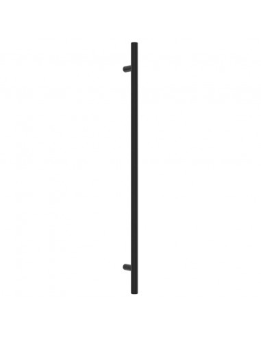 Maniglie per Mobili 20 pz Nere 320 mm in Acciaio Inox