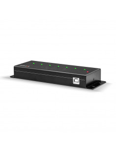 Lindy 42794 hub di interfaccia USB 2.0 Type-B 480 Mbit/s Nero 2