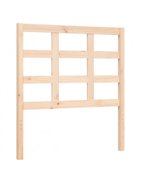 Giroletto con Testiera 90x190 cm in Legno Massello