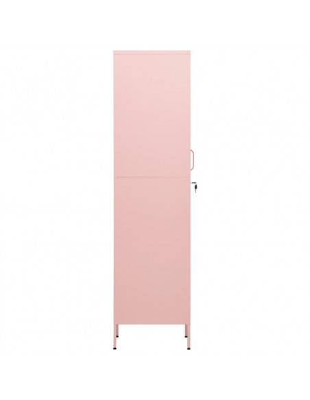 Armadio Rosa 35x46x180 cm in Acciaio