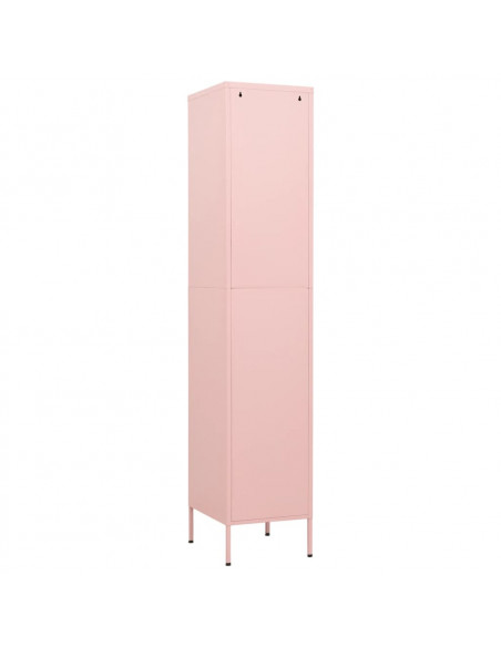 Armadio Rosa 35x46x180 cm in Acciaio