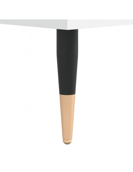 Mobile da Bagno Bianco 80x33x60 cm in Legno Multistrato