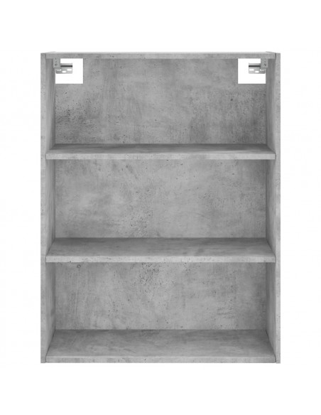 Credenza Grigio Sonoma 69,5x32,5x180 cm Legno Multistrato