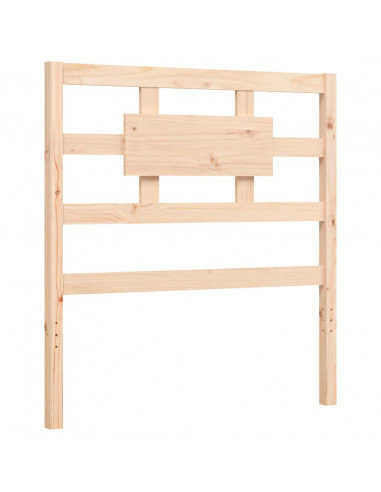 Giroletto con Testiera Single in Legno Massello