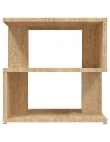 Tavolino Rovere Sonoma 40x40x40 cm in Legno Multistrato