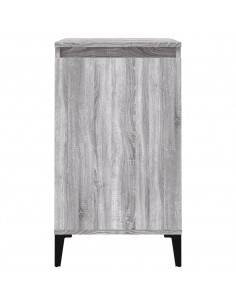 Comodini 2 pz Grigio Sonoma 40x35x70 cm in Legno Multistrato 2