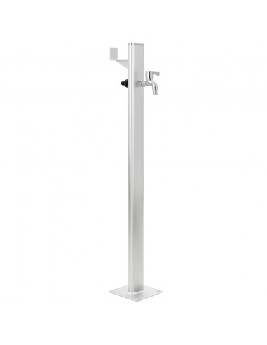 Fontanella a Colonna da Giardino in Allumino 95 cm