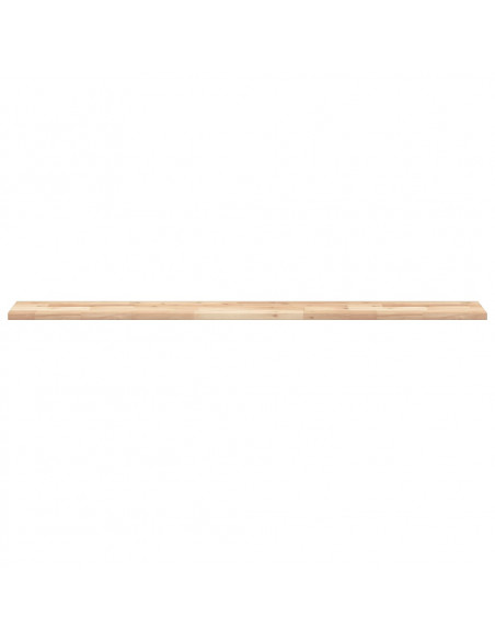 Ripiano a Parete 120x20x2 cm Legno Massello Acacia Non Trattato