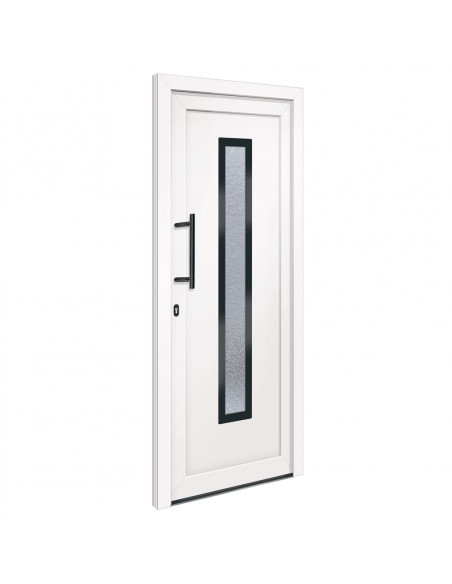 Porta Ingresso Bianca 88x200 cm in PVC