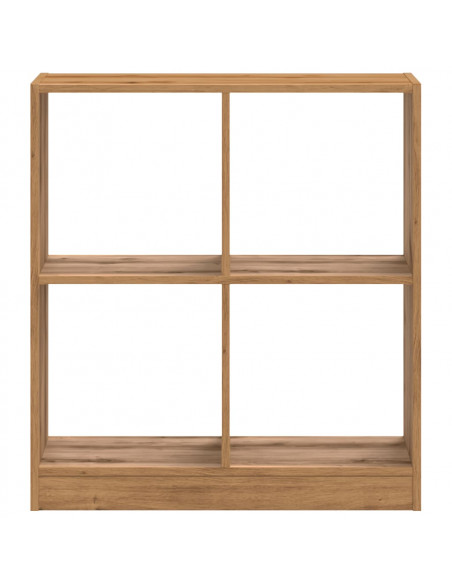 Libreria Legno Artigianale 68,5x32x75 cm in Legno Multistrato