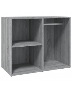 Armadietto Cosmetici Grigio Sonoma 80x40x65cm Legno Multistrato 2