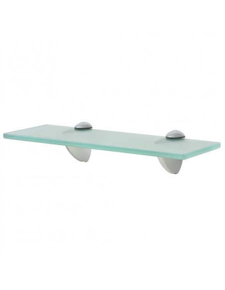 Mensole Galleggianti 2 pz in Vetro 30x10 cm 8 mm