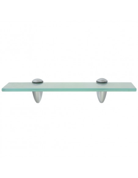Mensole Galleggianti 2 pz in Vetro 30x10 cm 8 mm