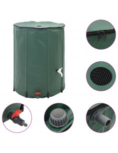 Serbatoio per acqua della pioggia pieghevole 250 L 2