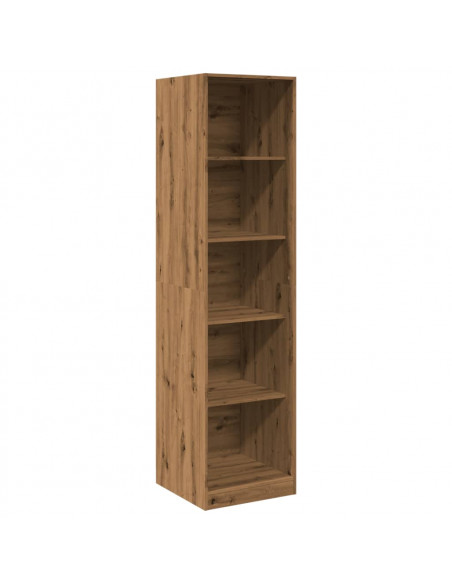 Armadio Rovere Artigianale 50x50x200 cm in Legno Multistrato