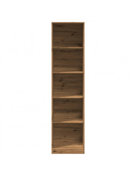 Armadio Rovere Artigianale 50x50x200 cm in Legno Multistrato
