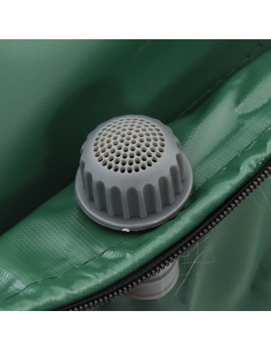 Serbatoio per Acqua Piovana Pieghevole con Rubinetto 1250 L