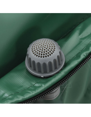 Serbatoio per Acqua Piovana Pieghevole con Rubinetto 1350 L