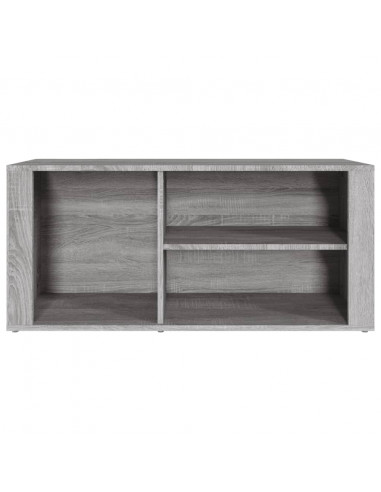 Scarpiera Grigio Sonoma 100x35x45 cm in Legno Multistrato