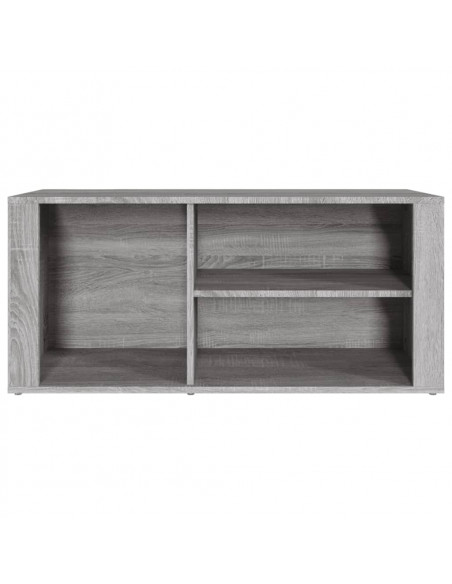 Scarpiera Grigio Sonoma 100x35x45 cm in Legno Multistrato