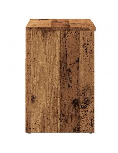 Scarpiera Legno Antico 60x30x45 cm in Legno Multistrato