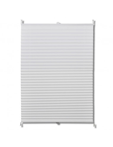 Tenda plissè 80x150cm bianca