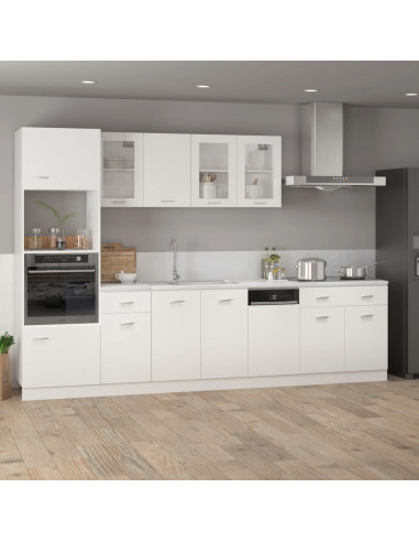 Pannello Lavastoviglie Bianco 45x3x67 cm Legno Multistrato