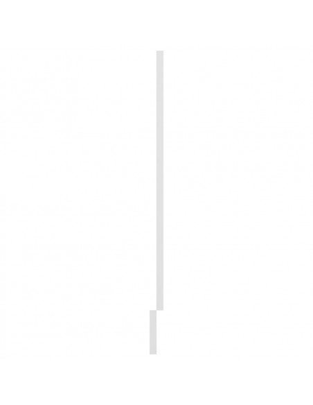 Pannello Lavastoviglie Bianco 45x3x67 cm Legno Multistrato