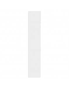 Mobile Portaoggetti Bianco 80x42,5x225 cm in Truciolato 2