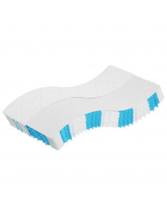 Materasso a Molle Insacchettate Medio Rigido 100x200 cm 2