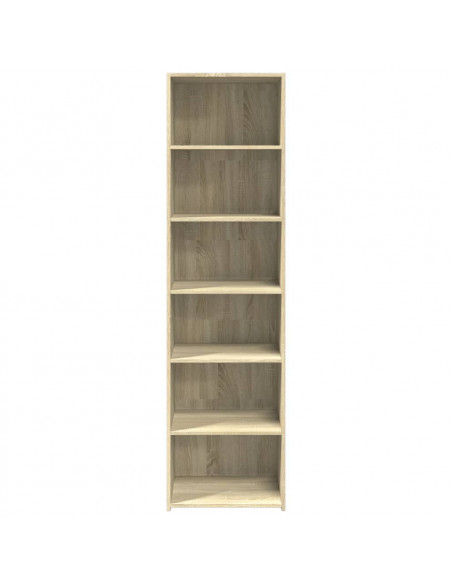Credenza Rovere Sonoma 50x41x185 in Legno Multistrato