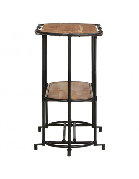 Tavolo Consolle 110x42x76 cm in Legno Massello di Acacia