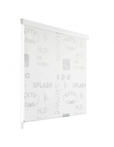 Tenda a Rullo per Doccia 100x240 cm Schizzi