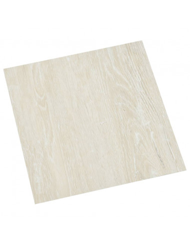 Listoni per Pavimenti Autoadesivi 55 pz in PVC 5,11 m² Crema