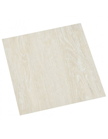 Listoni per Pavimenti Autoadesivi 55 pz in PVC 5,11 m² Crema