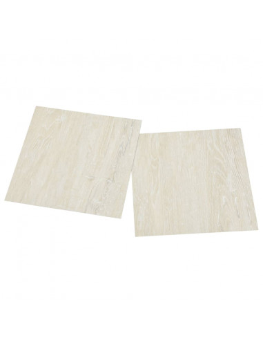 Listoni per Pavimenti Autoadesivi 55 pz in PVC 5,11 m² Crema