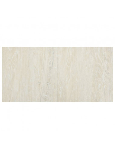 Listoni per Pavimenti Autoadesivi 55 pz in PVC 5,11 m² Crema