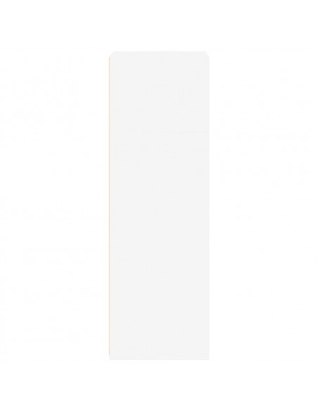 Credenza Bianca 50x41x124 cm in Legno Multistrato