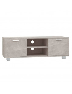 Mobile per TV Grigio Cemento 120x40,5x35 cm Legno Multistrato 2