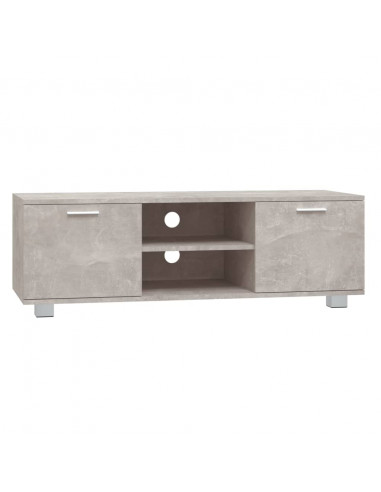 Mobile per TV Grigio Cemento 120x40,5x35 cm Legno Multistrato